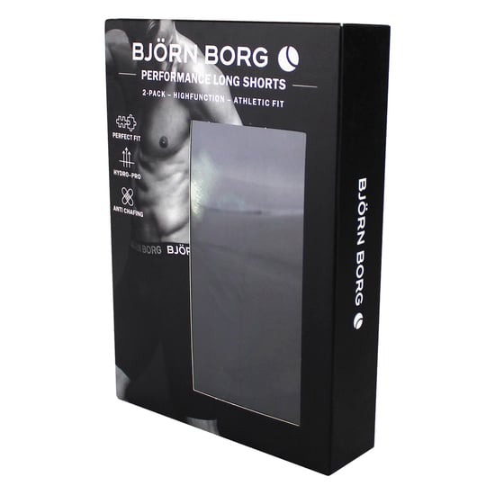 2er-Pack Performance Feuchtigkeitsableitende Boxershorts mit langem Bein für Männer - Image 2