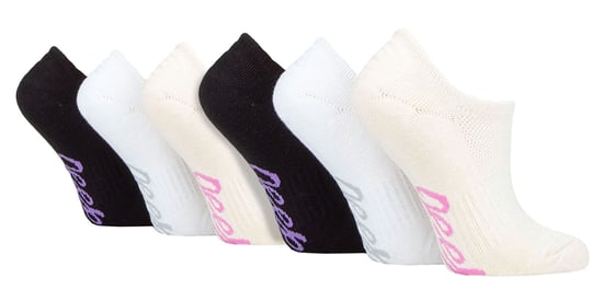 Damen 6er-Pack Bambus Unsichtbare Socken | Unsichtbare Socken mit Fersenhalt - Image 1