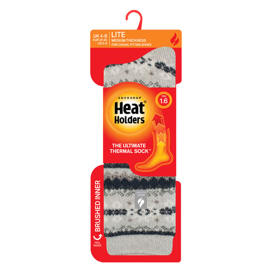 Damen Thermo Lite Muster Socken für den Winter - Image 2
