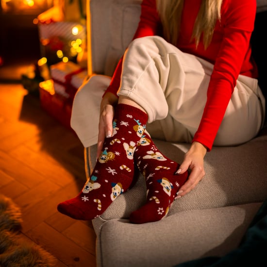 Damen Lite Thermo Weihnachtsstrumpf mit Muster - Image 3