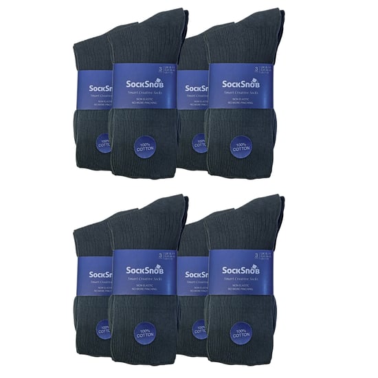 100% Baumwolle Herren Nicht-Elastische Atmungsaktive Socken - Image 2