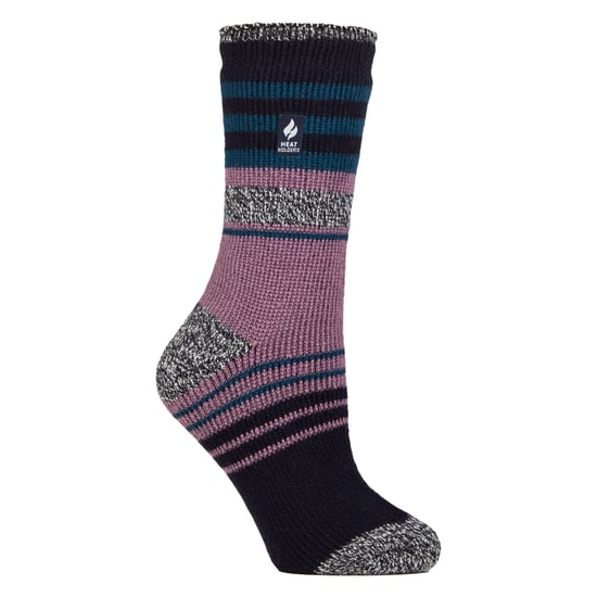 Damen Winter-Variierte Streifenmuster Thermosocken für den Winter - Image 1