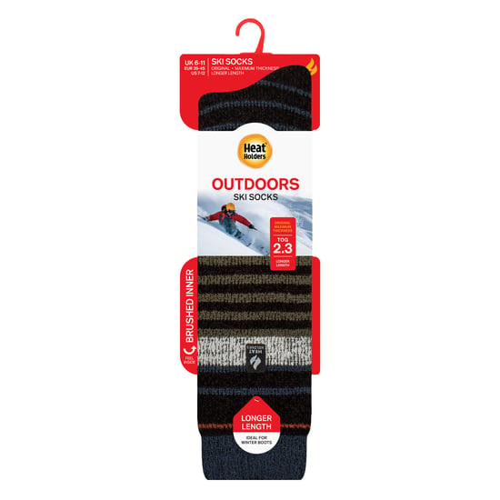 Herren Thermo Ski-Muster Socken - Image 2