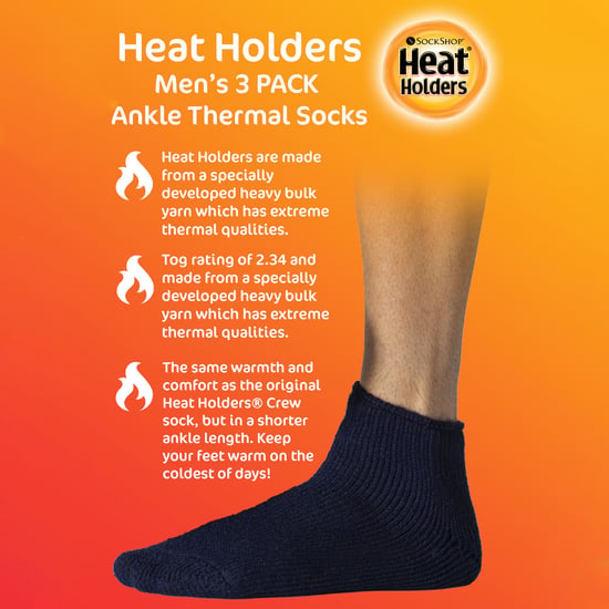Herren 3er-Pack Thermo-Winter-Socken für Sporttrainer - Image 3