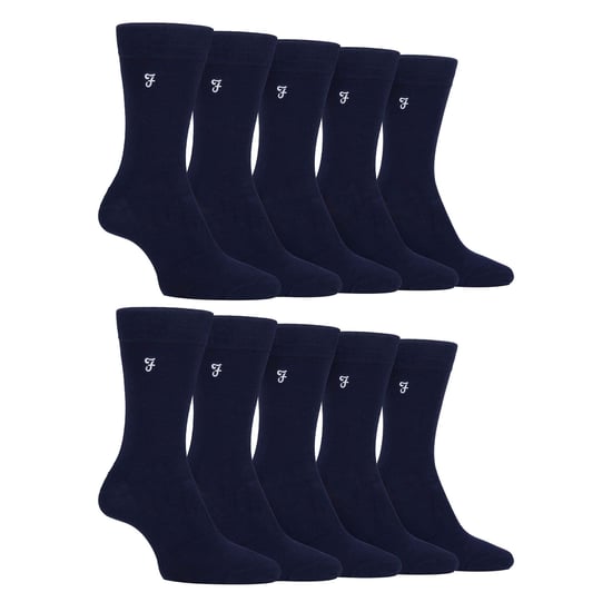 Herren 10er-Pack Bunte Bambussocken - Image 1