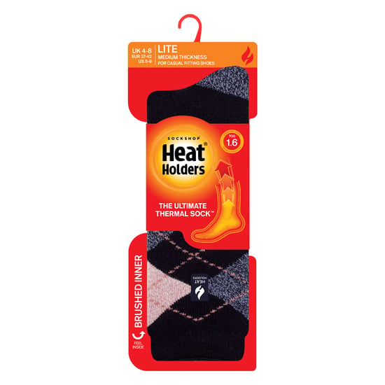 Damen Thermo Lite gemusterte Socken für den Winter - Image 2