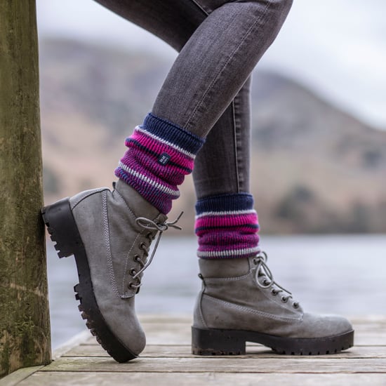 Damen Thermo Lite gemusterte Socken für den Winter - Image 5