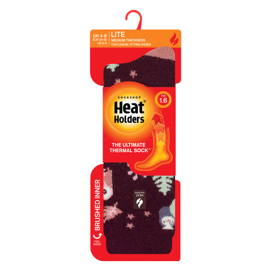 Damen Thermo Leichte Gemusterte Socken für den Winter - Image 2