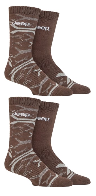 Herren Bambus-Stiefelsocken | Dicke strapazierfähige Socken | Socken ideal für Wanderungen - Image 3