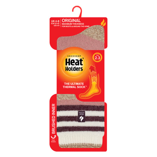 Damen Winter Thermosocken mit vielseitigem Streifenmuster für den Winter - Image 2