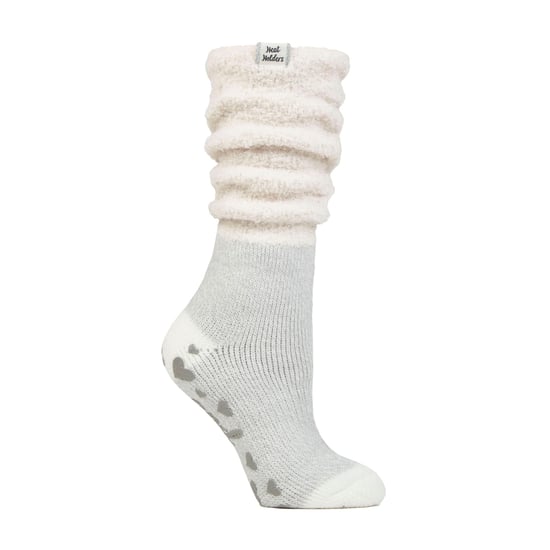 Damen Flauschige Schlupfoberteile Rutschfeste Thermo-Bett-Socken - Image 1