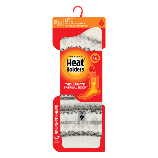 Damen Thermo Lite Muster Socken für den Winter - Image 2