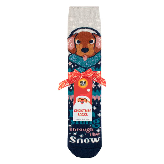 Damen Lite Thermo Weihnachtsmuster Socken - Image 2