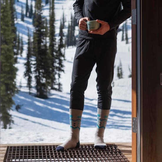 Herren dünne warme Winter Kniestrümpfe leichtgewichtige thermische Skisocken - Image 3