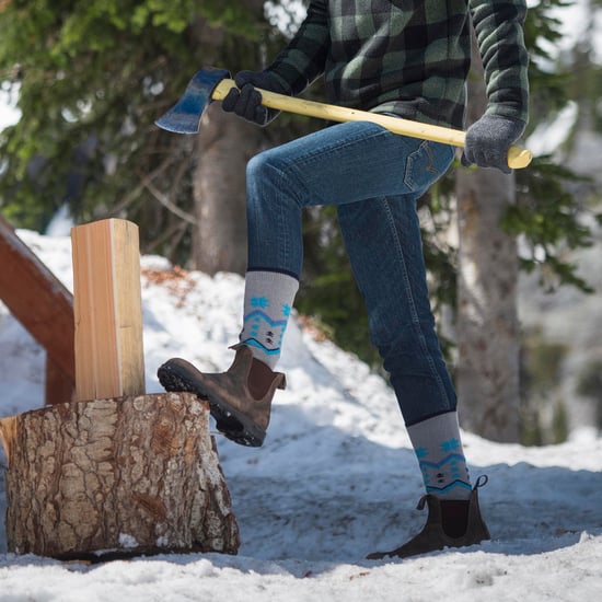 Herren dünne warme Winter Kniestrümpfe leichtgewichtige thermische Skisocken - Image 4