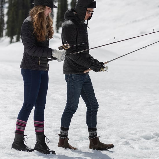 Herren dünne warme Winter Kniestrümpfe leichtgewichtige thermische Skisocken - Image 5