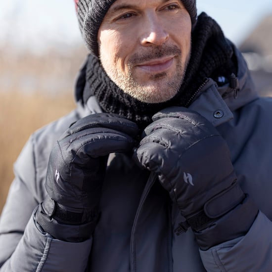 Warm gepolsterte, wasserdichte, isolierte Herren-Thermo-Skihandschuhe in 2 Größen - Image 4