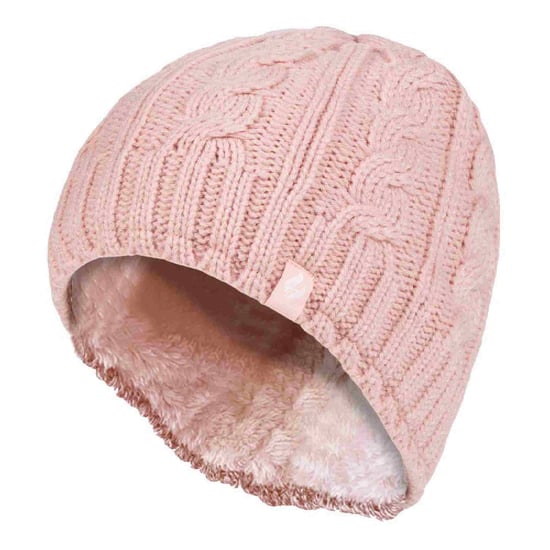 Damen Kabelstrick 3.4 Tog Fleecegefütterte Thermo-Wintermütze - Image 1