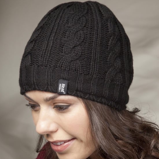 Damen Kabelstrick 3.4 Tog Fleecegefütterte Thermo-Wintermütze - Image 3