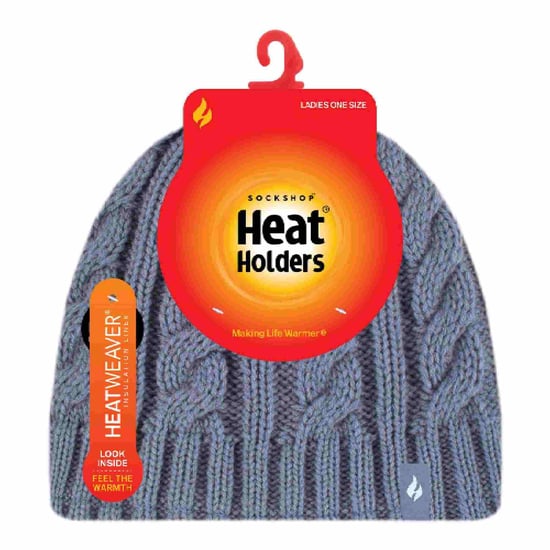 Damen Kabelstrick 3,4 Tog Fleecegefütterte Thermowintermütze - Image 2