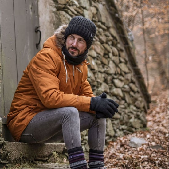 Herren 3,6 TOG Fleecegefütterte Thermobeanie mit umschlagbarem Saum für den Winter - Image 5