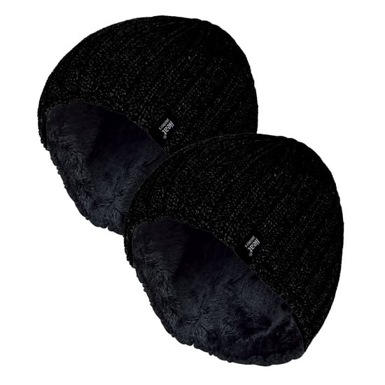 Herren Chunky Weicher Winter Ribbed Hut - 2er Pack - Image 1