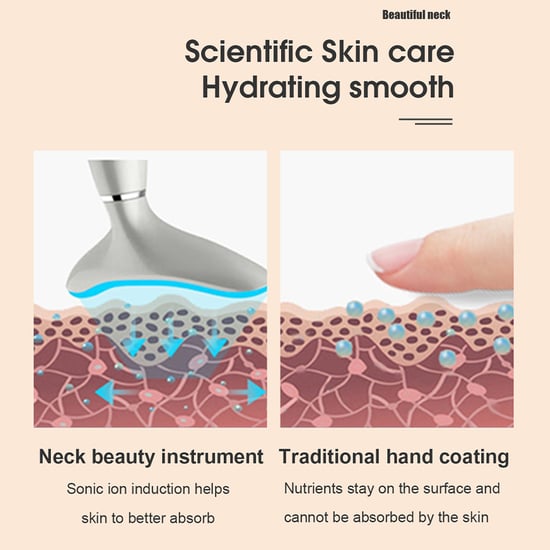 Hals & Kieferlinie Definer LED Anti-Ageing System - ( Farbe Pink ) - Image 4