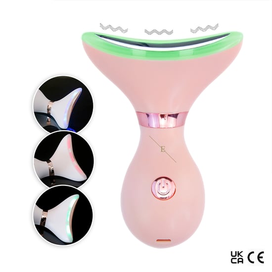 Hals & Kieferlinie Definer LED Anti-Ageing System - ( Farbe Pink ) - Image 5