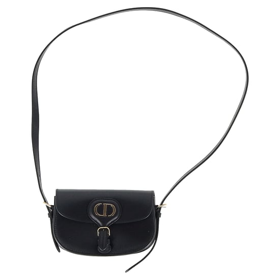 Dior Neue Dior Bobby Mini Tasche aus schwarzem Kalbsleder - Image 1