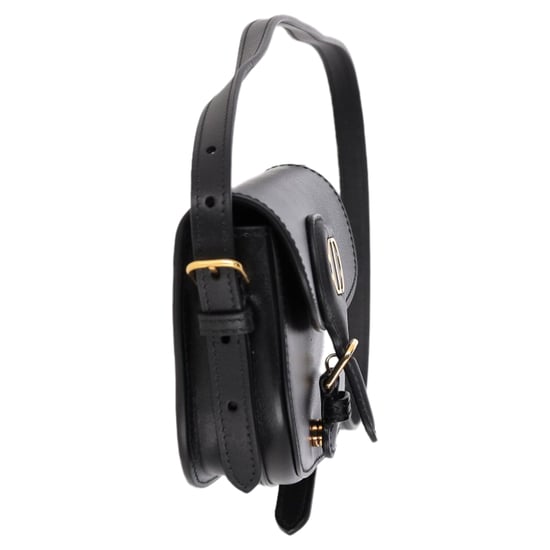 Dior Neue Dior Bobby Mini Tasche aus schwarzem Kalbsleder - Image 4