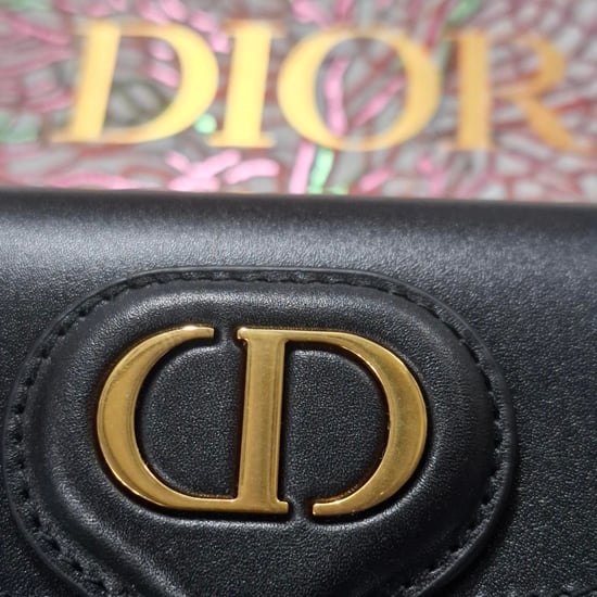 Dior Neue Dior Bobby Mini Tasche aus schwarzem Kalbsleder - Image 6