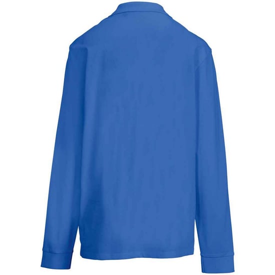 SOLS Unisex-Erwachsene Piqué-Langarm-Poloshirt (Königsblau) - Image 2