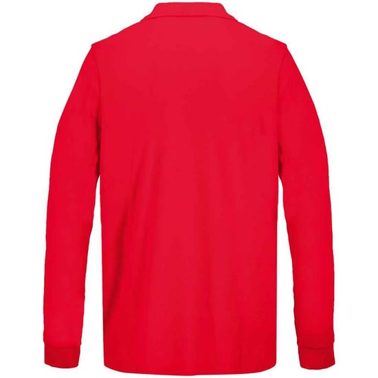 SOLS Unisex-Erwachsene Piqué-Langarm-Poloshirt (Rot) - Image 2