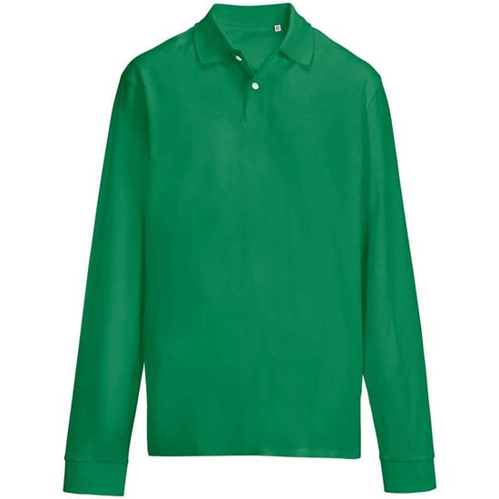 SOLS Unisex-Erwachsene Piqué-Langarm-Poloshirt (Irisches Grün) - Image 1