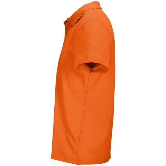 SOLS Unisex-Erwachsene Pulse Pique Poloshirt (Orange) - Image 3