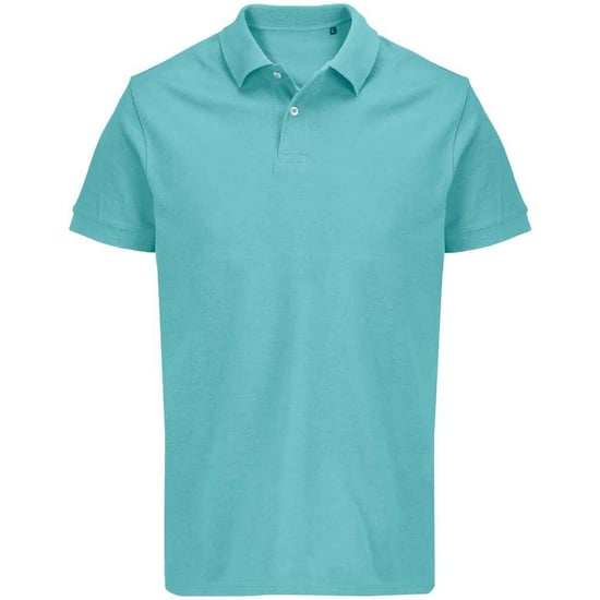 SOLS - "Pacific" Poloshirt Doppelnähte für Herren/Damen Unisex (Pool-Blau) - Image 1