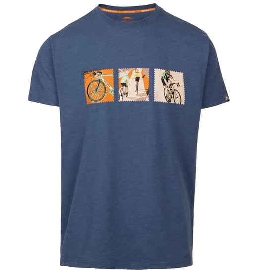 Trespass - "Kooten" T-Shirt für Herren (Indigoton meliert) - Image 1