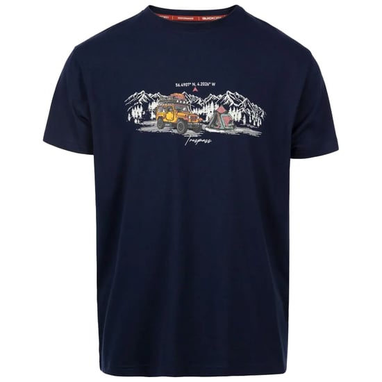 Trespass - "Horton" T-Shirt für Herren (Marineblau) - Image 1