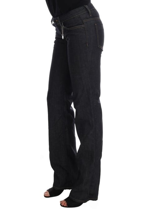 Costume National Damen Dunkelblaue Baumwoll-Jeans im Klassischen Schnitt - Image 1