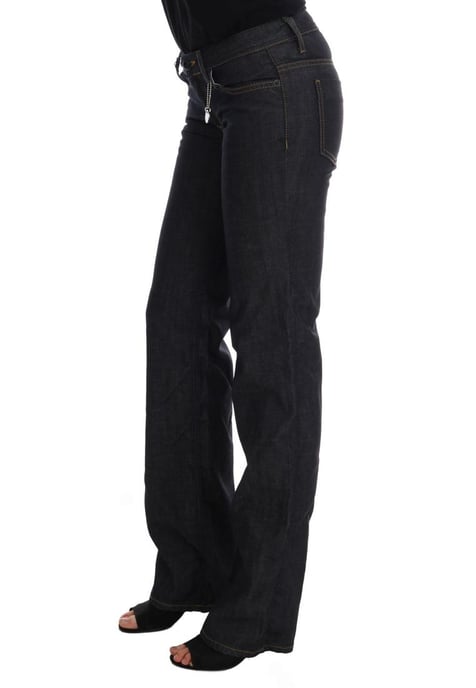 Costume National Damen Dunkelblaue Baumwoll-Jeans im Klassischen Schnitt - Image 2