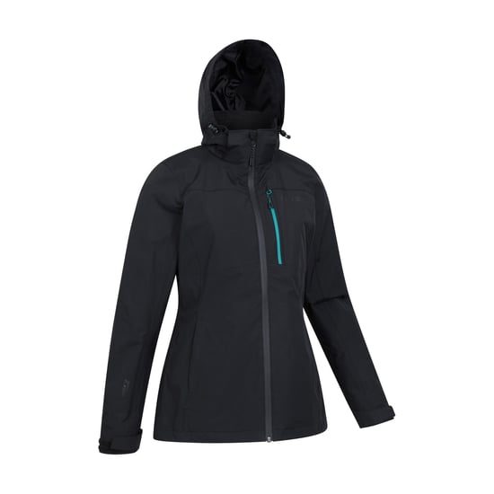 Mountain Warehouse - "Rainforest II Extreme" Jacke, wasserfest für Damen (Pechschwarz) - Image 3