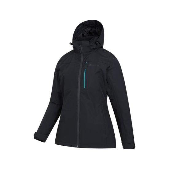 Mountain Warehouse - "Rainforest II Extreme" Jacke, wasserfest für Damen (Pechschwarz) - Image 4