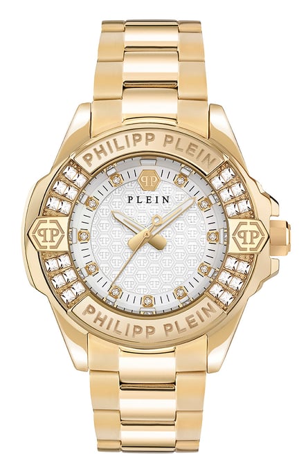 Philipp Plein Plein Majesty Gold Damen Armbanduhr PWOFA0725 - Image 1