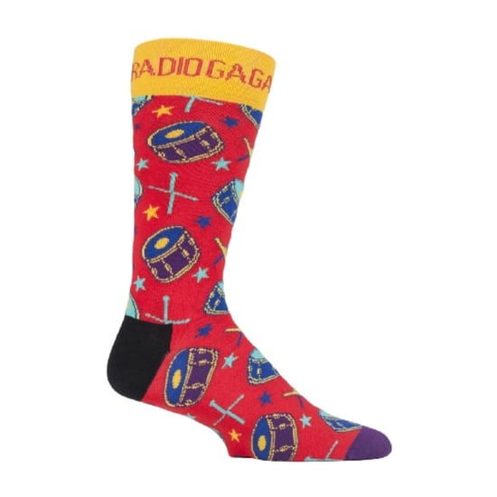 1 Pack Männer Offizielle Lizenzierte Queen Spaßsocken - Image 1
