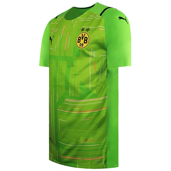 Puma Borussia Dortmund Herren-Fußballoberteil, Grün - Image 2