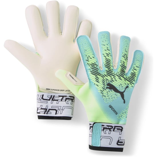 Puma Ultra Grip 1 Hybrid Grüne Torwarthandschuhe für Herren - Image 1