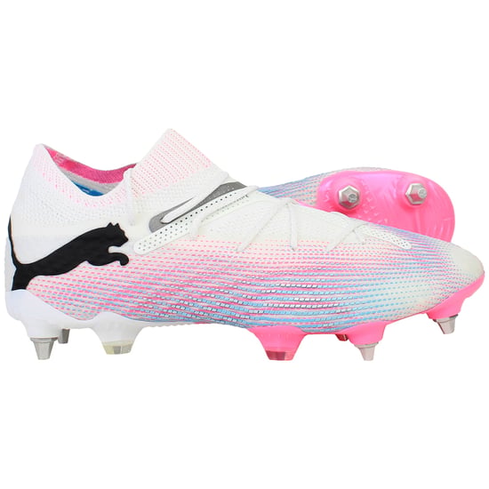 Puma Future 7 Ultimate MxSG Herren Weiße Fußballschuhe - Image 4