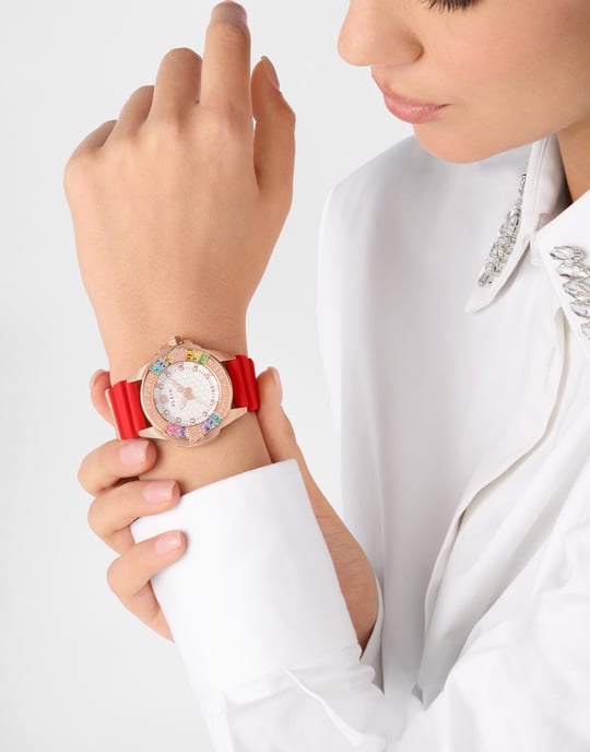 Philipp Plein Plein Majesty Rot Damen Armbanduhr PWOFA0325 - Image 3