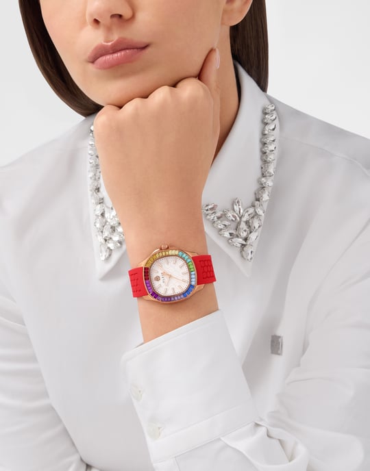 Philipp Plein The $pectre Rot Damen Armbanduhr PWTAA1024 - Image 3