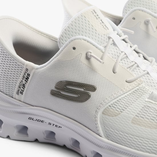 Skechers Glide-Step Pro Damen Weiße Turnschuhe - Image 6